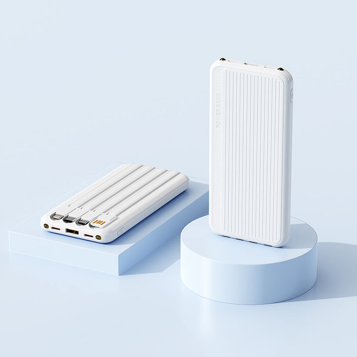 Powerbank with Integrated Charging Cables and High-Speed Charging Function Stornfield