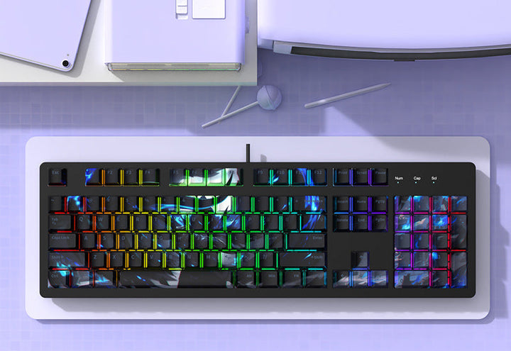 Artistic Themed Mechanical Keyboard Stornfield