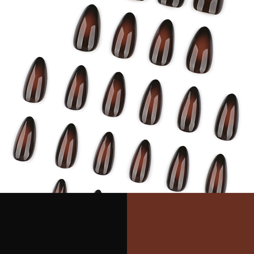 Artistic Stiletto Nails with Glossy Finish Stornfield