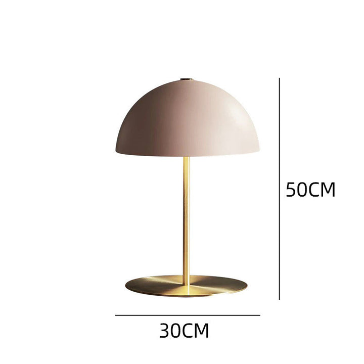 Modern Minimalist Table Lamp with Gold Base