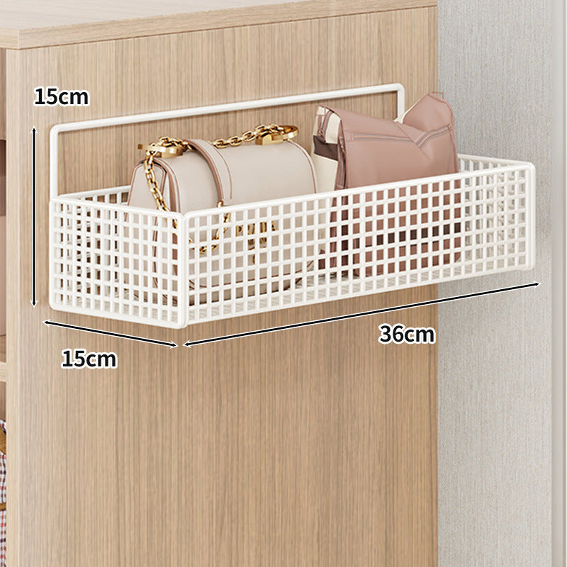 Overdoor Mesh Storage Organizer with Hooks