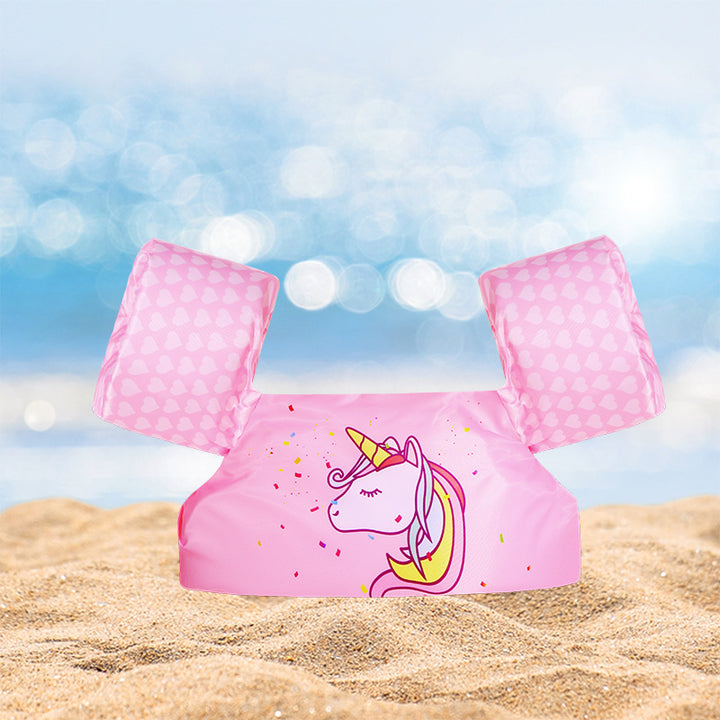 Women's Inflatable Swim Aid with Colorful Flamingo Design Stornfield