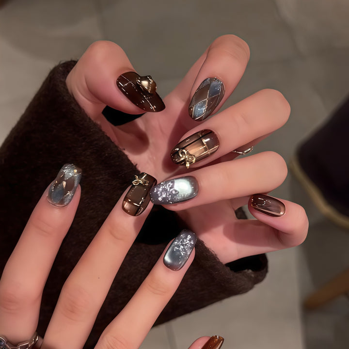 Luxury Accented Artificial Nails Stornfield