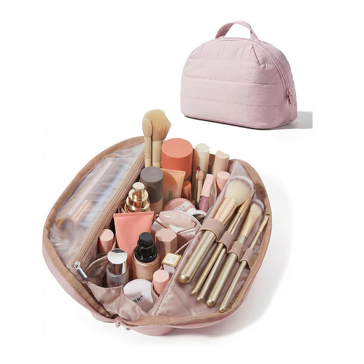 Cosmetic bag with multifunctional compartments Stornfield