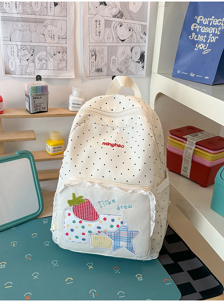 Cute Illustrated Graphic School Backpack Stornfield