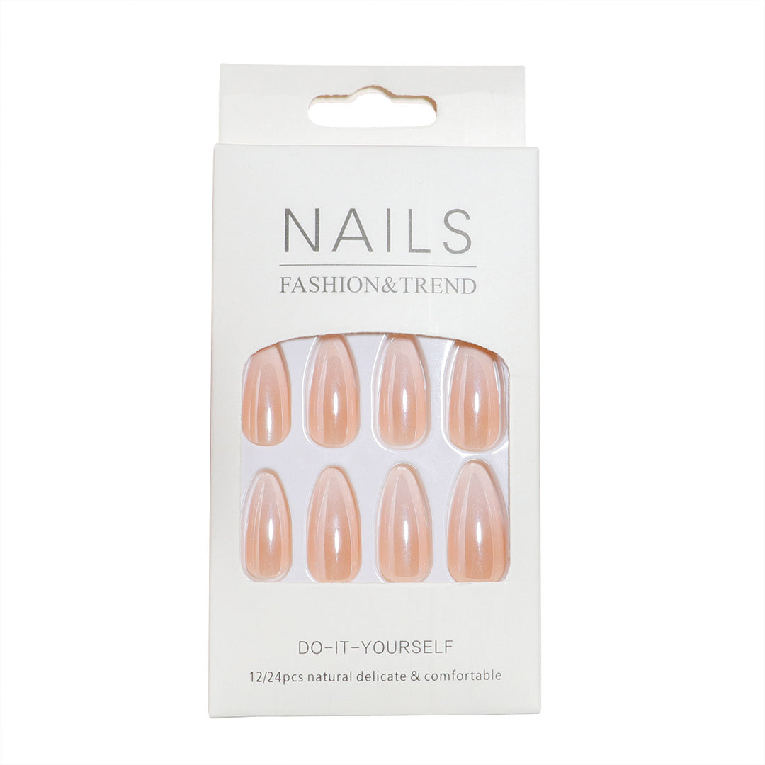 DIY Natural Finish Press-On Nail Set Stornfield 1787225130
