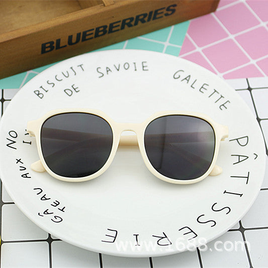 Women's geometric sunglasses with transparent frame structure Stornfield