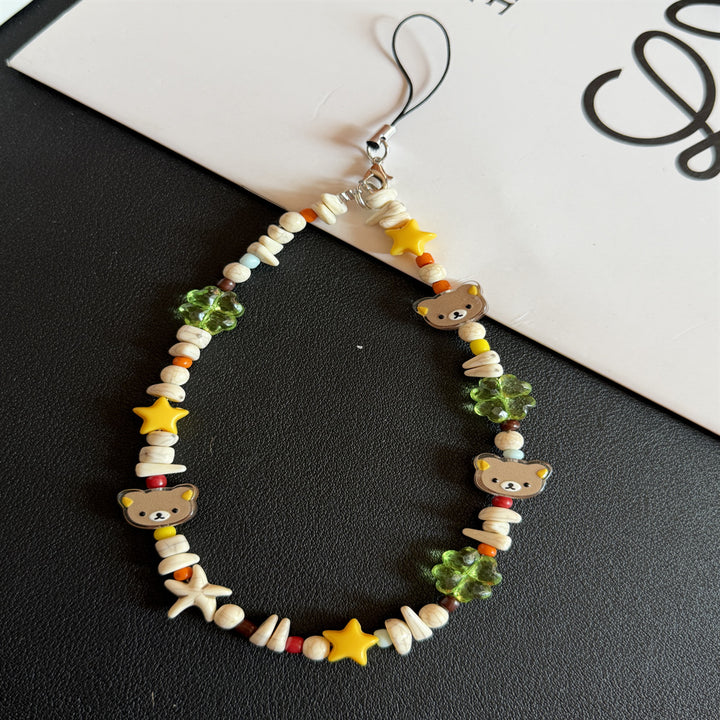 Fun-Themed Beaded Keychain Holder Stornfield