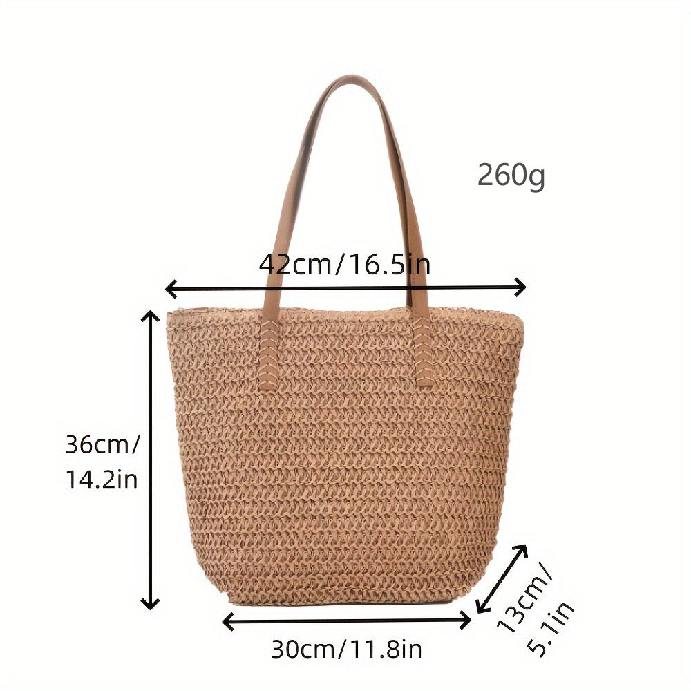 Handbag Made Of Naturally Braided Material Stornfield
