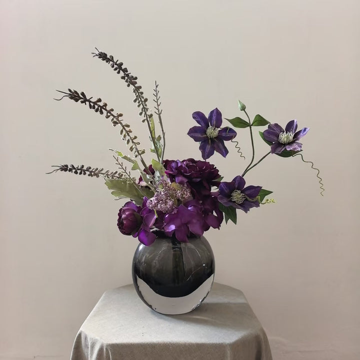Lifelike Floral Centerpiece Arrangement