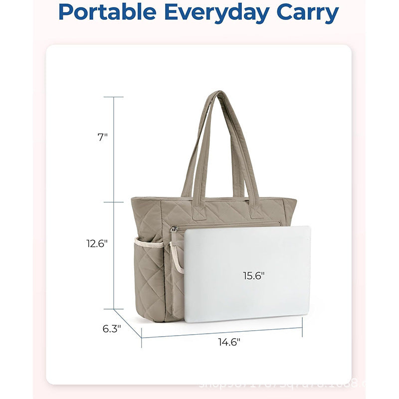 Elegant and Practical Shoulder Bag with Insulated Compartments Stornfield