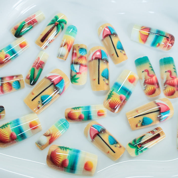 Coastal Paradise Nail Art Stornfield