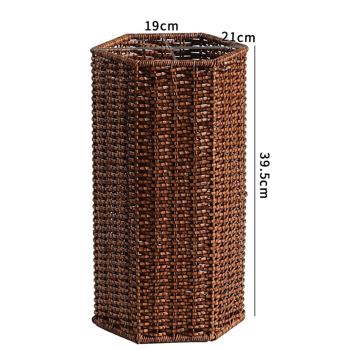 Unisex Hexagonal Storage Basket made of Woven Material Stornfield