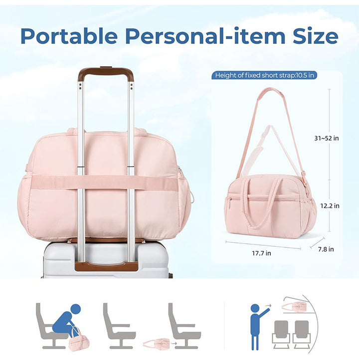Elegant Travel Bag with Versatile Compartments Stornfield