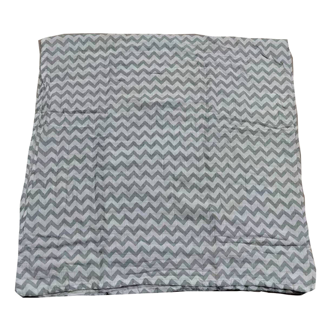 Cotton Muslin Baby Blanket with Heart Pattern Stornfield