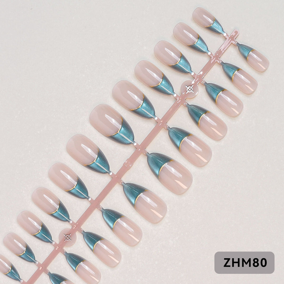 Elegant Press-On Nail Set Stornfield