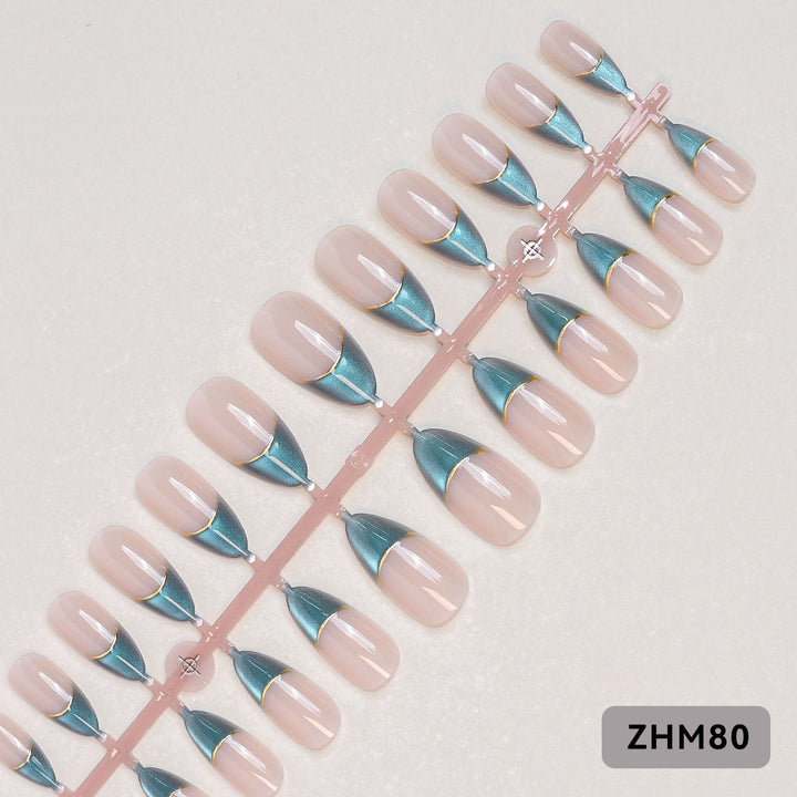 Elegant Press-On Nail Set Stornfield