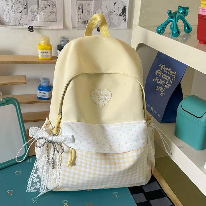 Stylish Casual Backpack with Decorative Accent Stornfield