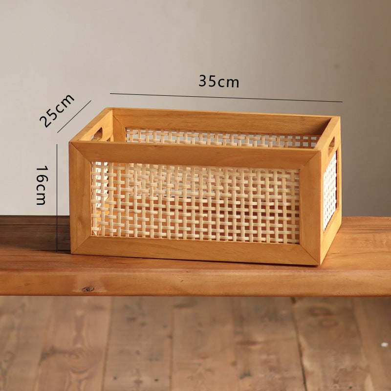 High-quality storage basket made of natural material Stornfield