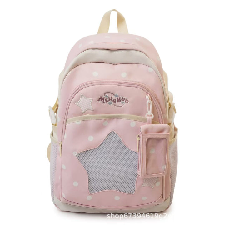Star-Embellished Ergonomic Backpack Stornfield