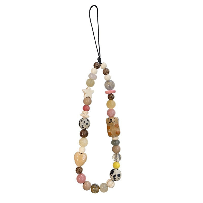 Playful Beaded Charm Phone Lanyard Stornfield 1790134572