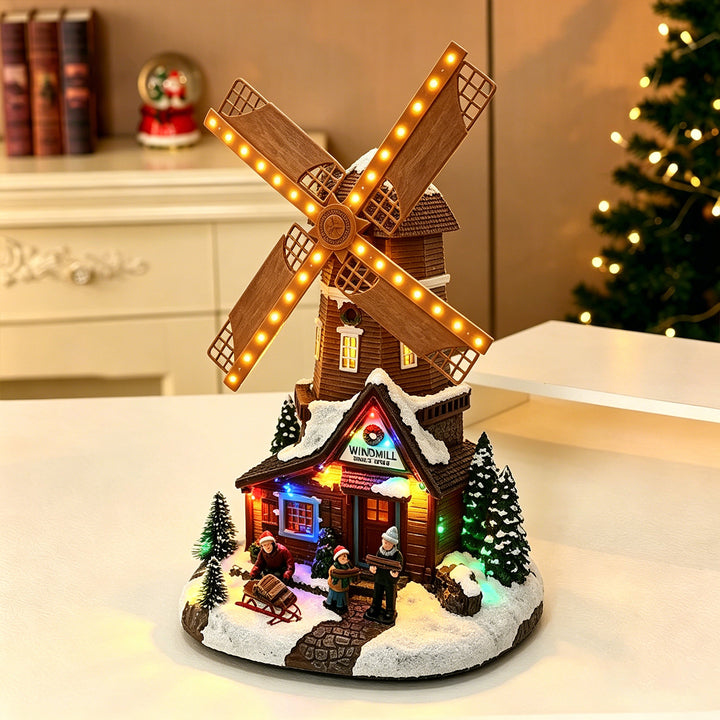 Nostalgic Christmas Windmill Decoration Stornfield