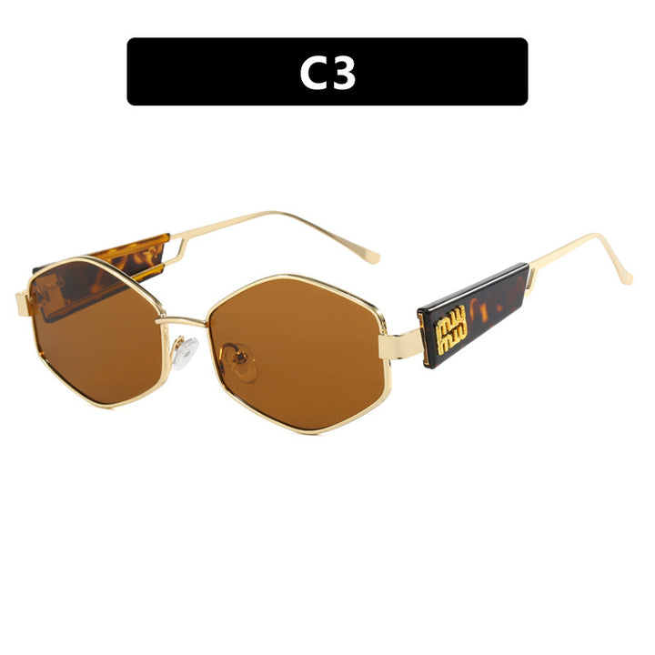 Women's geometric sunglasses with fashionable design and UV protection Stornfield