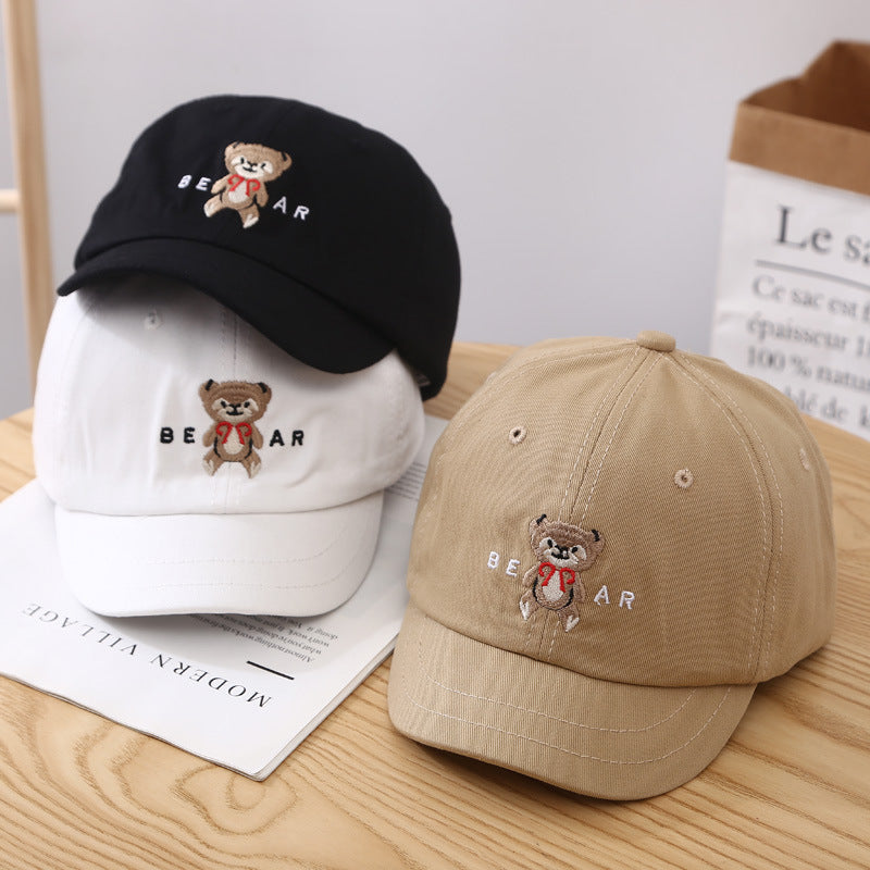 Women's Cute Bear-Embroidered Baseball Cap Stornfield