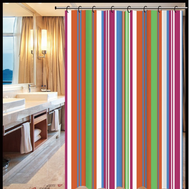 Elegant Floral Shower Curtain Stornfield