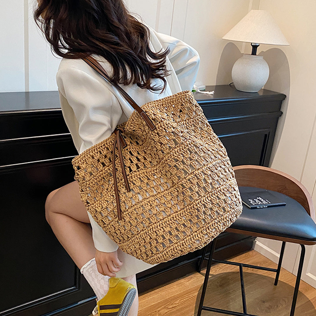Handwoven Macrame Beach Bag Stornfield