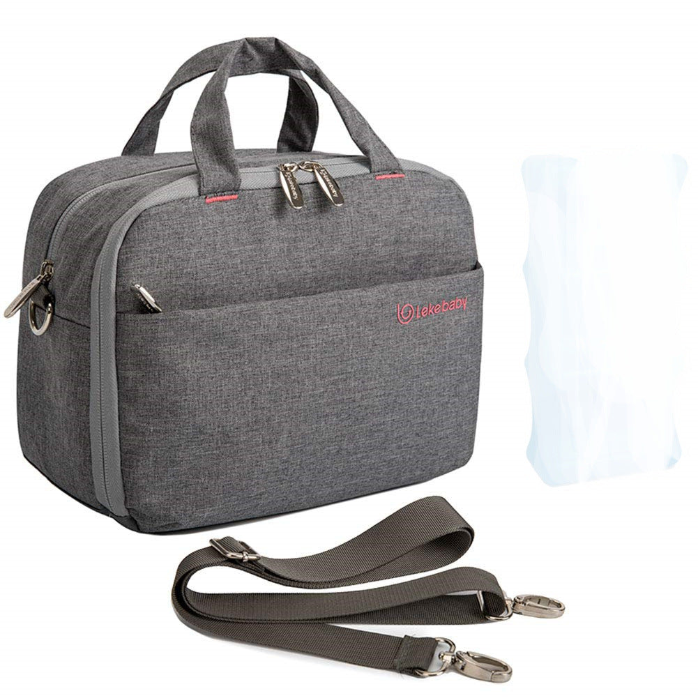 Unisex cooler bag with two opening types and insulating interior Stornfield
