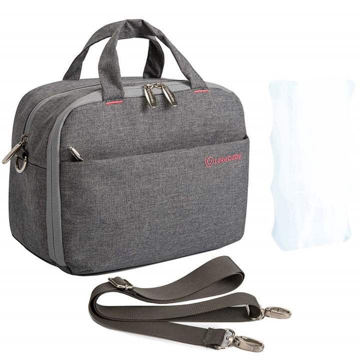Unisex cooler bag with two opening types and insulating interior Stornfield