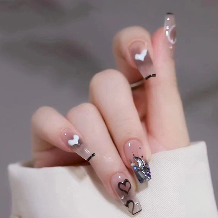 Nail set with creative 3D decorations Stornfield
