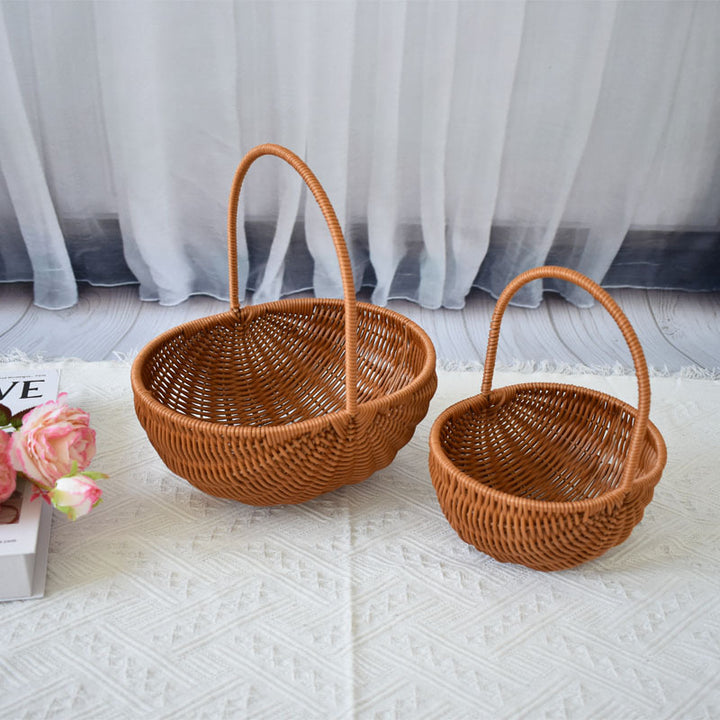 Handcrafted Natural Woven Storage Baskets Stornfield
