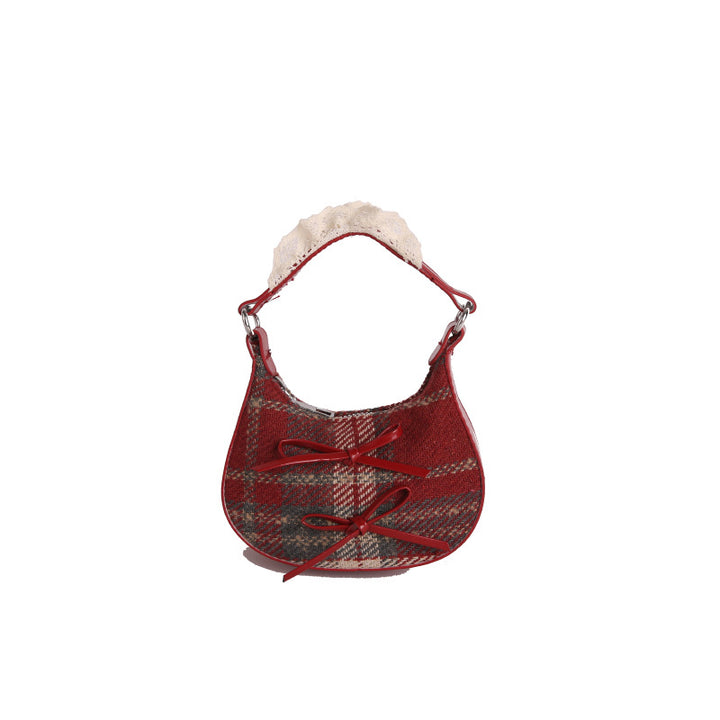 WoStylish Plaid Patterned Handbag Stornfield