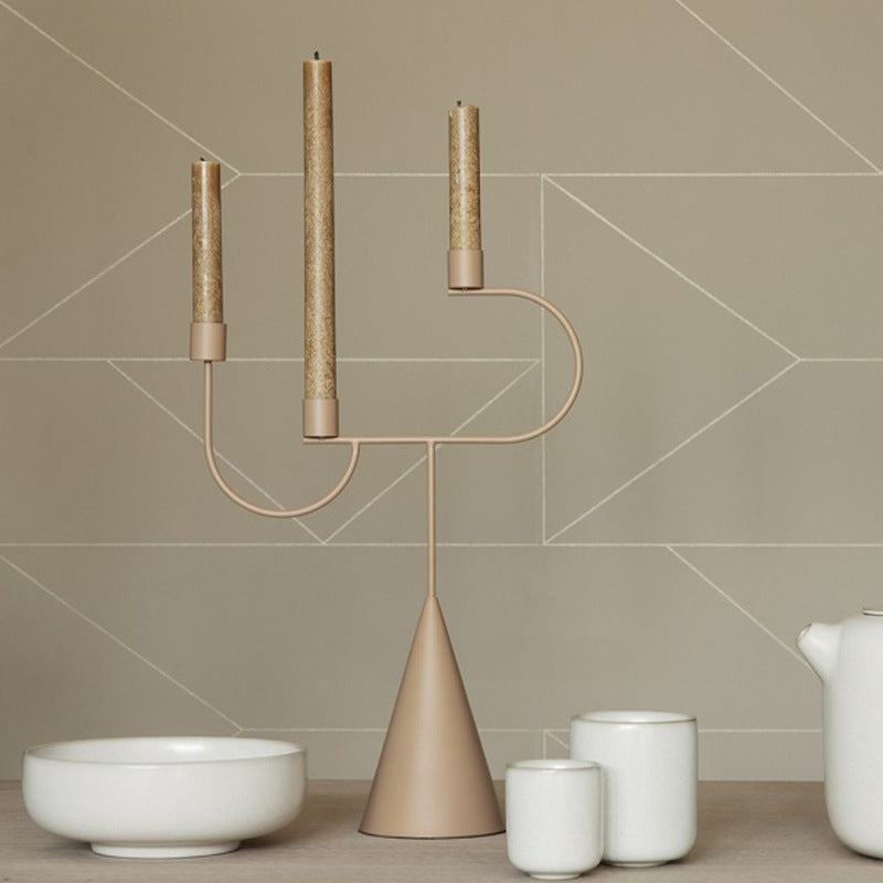 Modern Sculptural Candle Holder