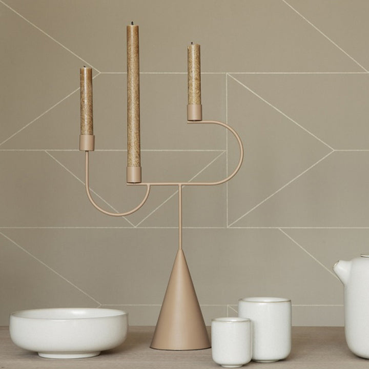 Modern Sculptural Candle Holder