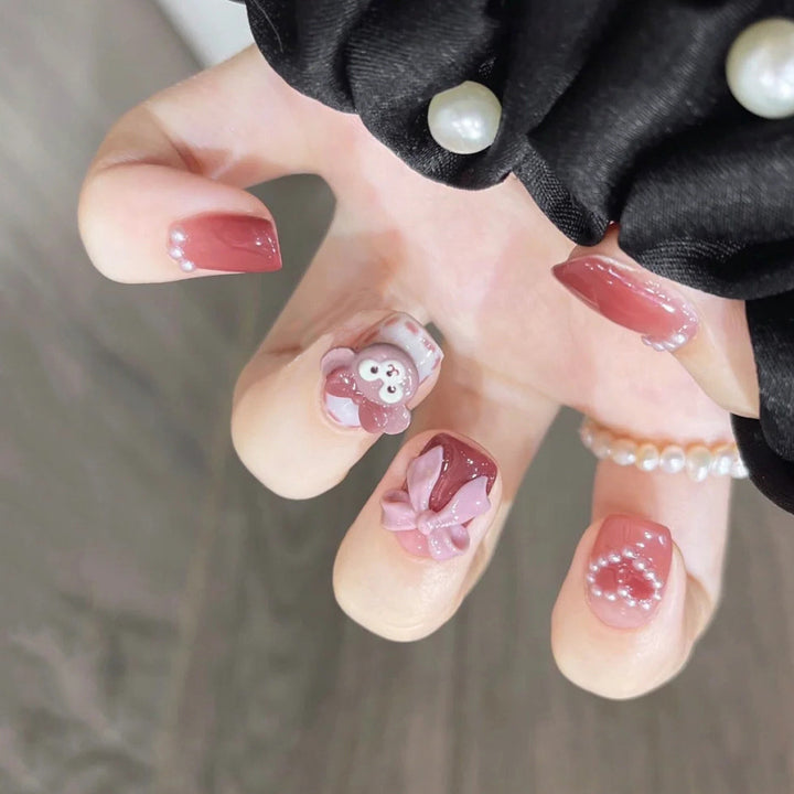 Playful 3D Nail Art Set