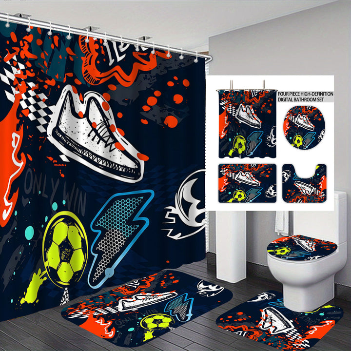 Basketball-Themed Bathroom Decor Set Stornfield