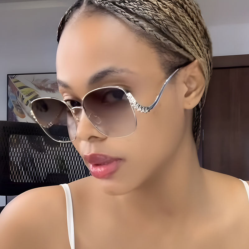 Women's striking sunglasses with sparkling appliqués Stornfield