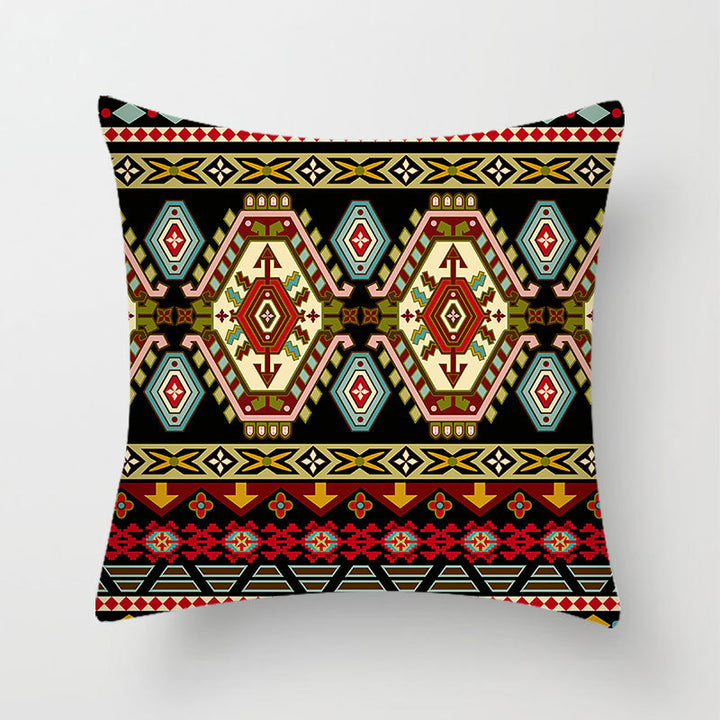 Bohemian Geometric Throw Pillow