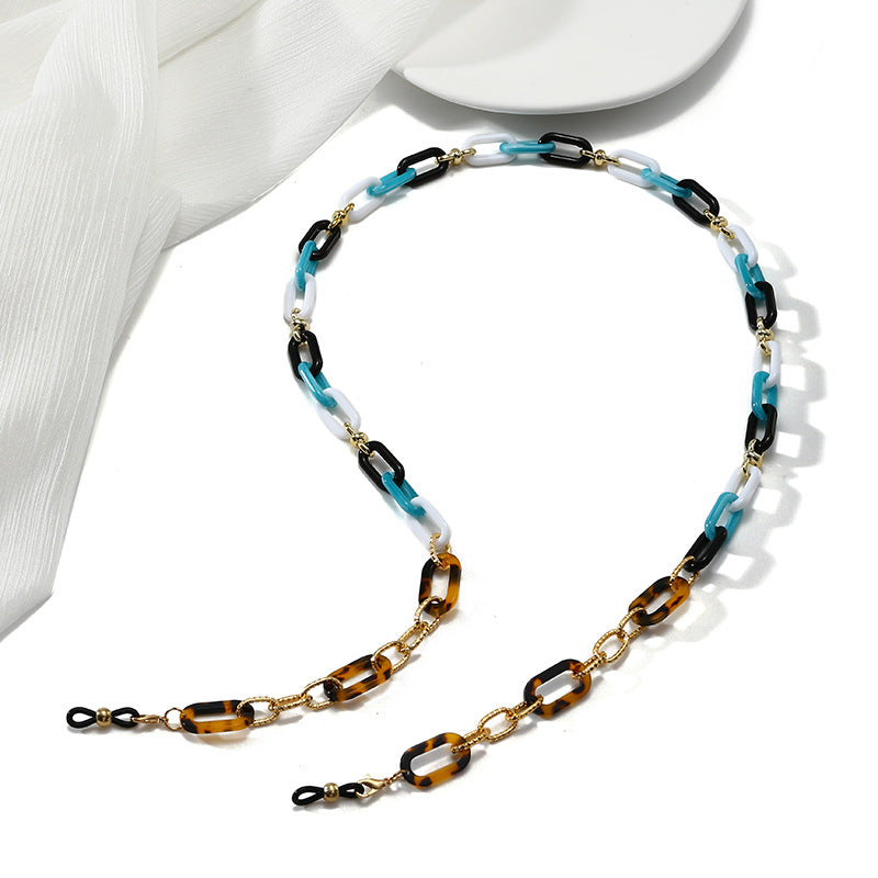 Fashionable Eyewear Chain with Colorful Links Stornfield