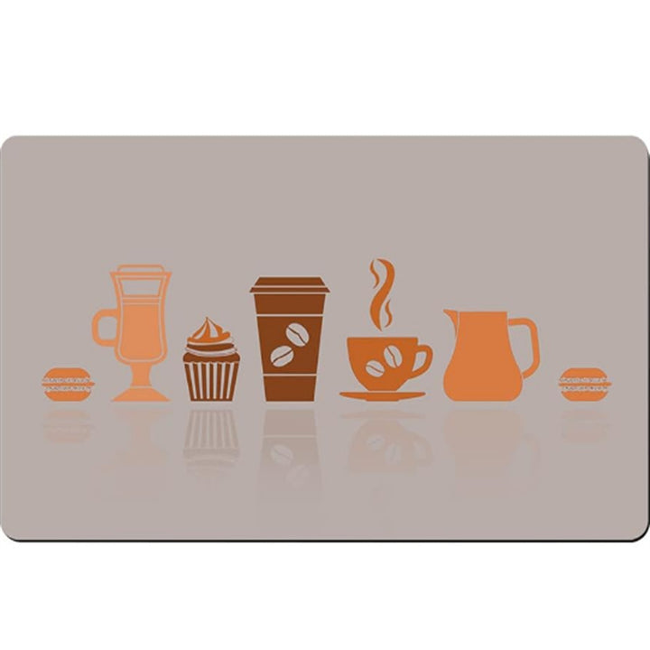 Coffee Theme Kitchen Mat