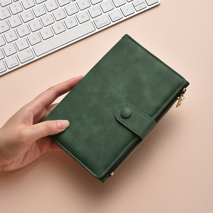 Premium Leather Zippered Journal Organizer Stornfield