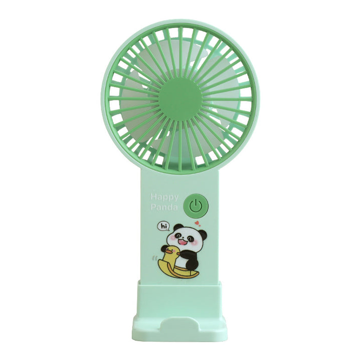 Ladies portable hand fan in playful bunny design Stornfield