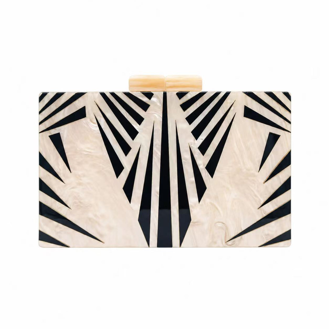 Geometric Acrylic Clutch