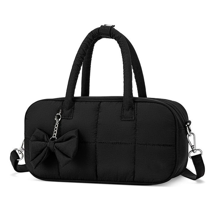 Padded handbag with stylish bow detail Stornfield