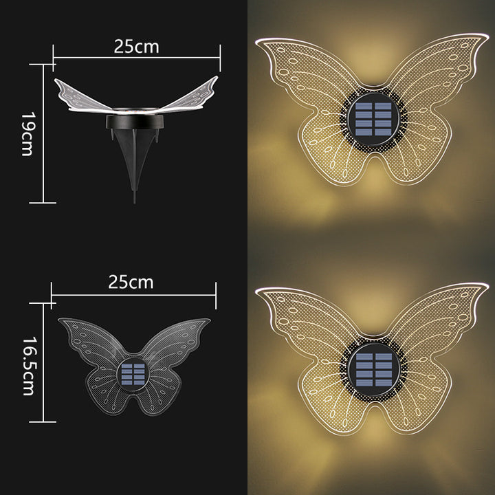 Decorative Solar Acrylic Petal Garden Stake LED Pathway Light Stornfield