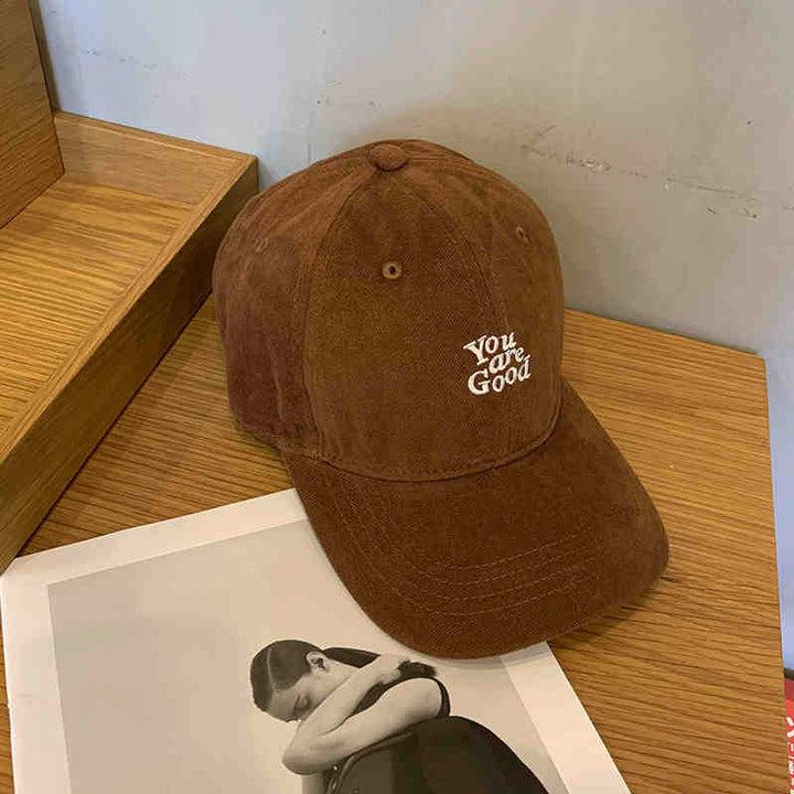 Men's Casual Distressed Message Baseball Cap Stornfield