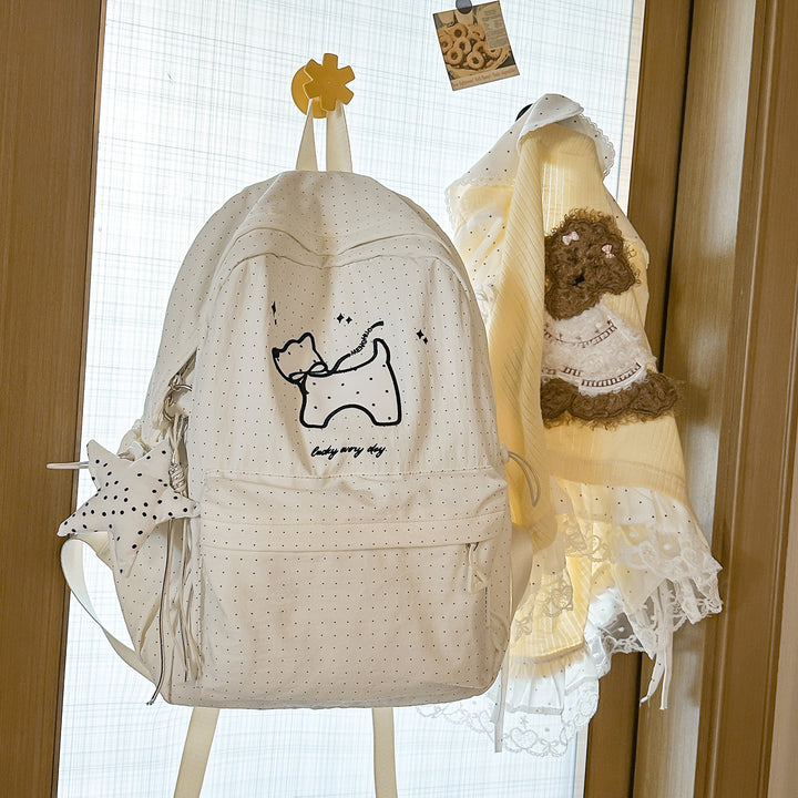 Casual Cute Character-Designed Backpack Stornfield